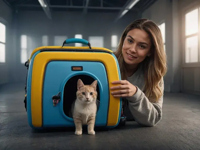 Sac transport chat sac design et moderne